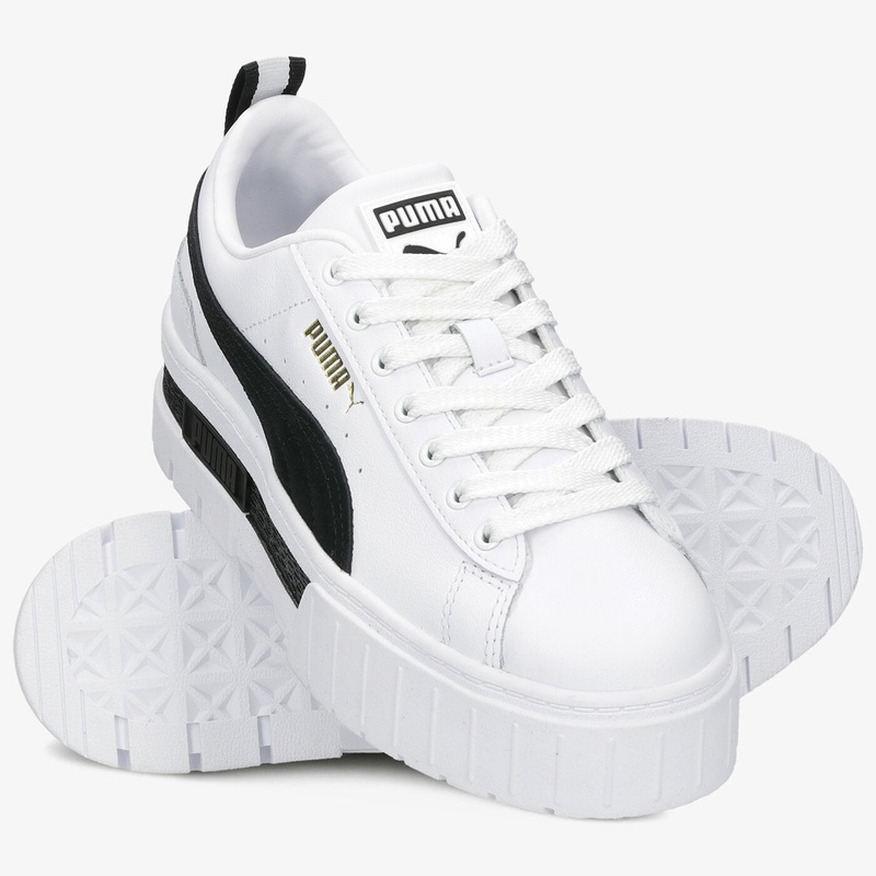 Puma Women’s White & Black Mayze Sneakers | Puma In Lebanon