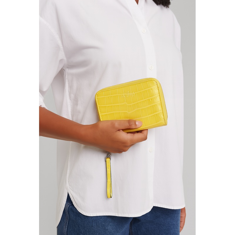 S.Oliver Women’s Yellow Leather Wallet |S.Oliver In Lebanon