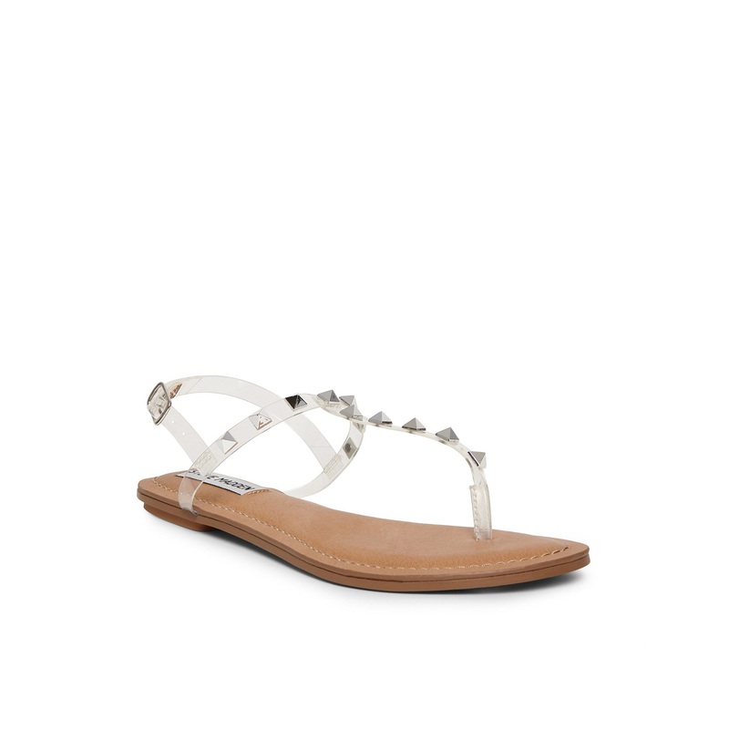Steve Madden Women’s Clear Synthetic Generate Sandal |Steve Madden In Lebanon