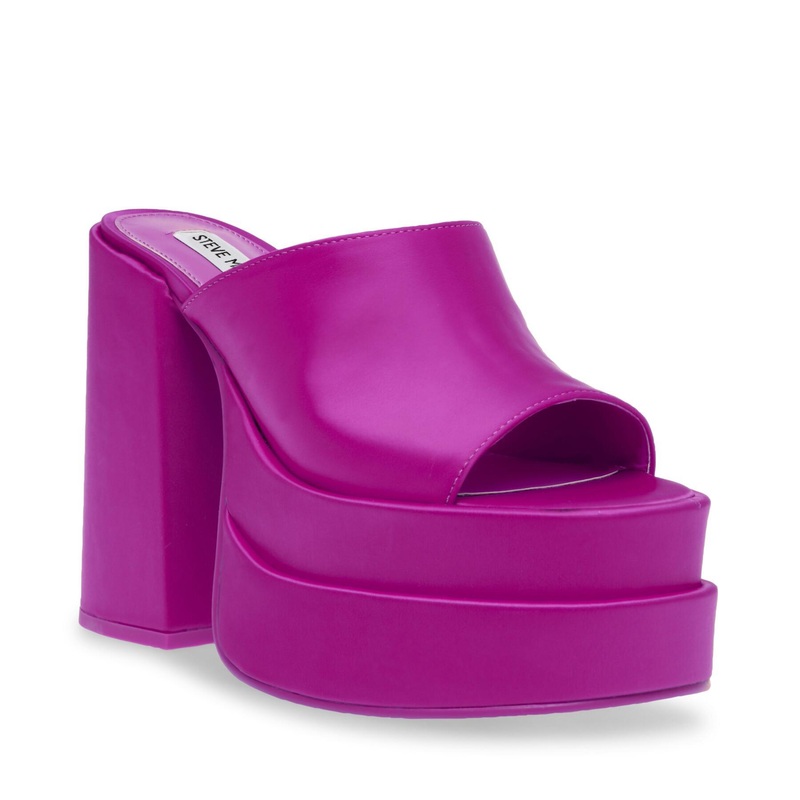 Steve Madden Women’s Fuchsia Satin Cagey Heels |Steve Madden In Lebanon