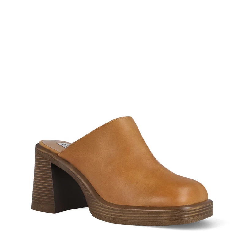Steve Madden Women’s Tan Leather Foresight Heels |Steve Madden In Lebanon