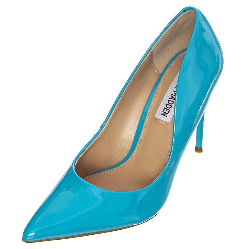 Steve Madden Women’s Teal Patent Daisie Heels | Steve Madden In Lebanon