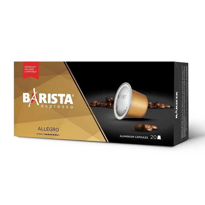 Barista Espresso Allegro Capsules 20 pcs | Barista In Lebanon