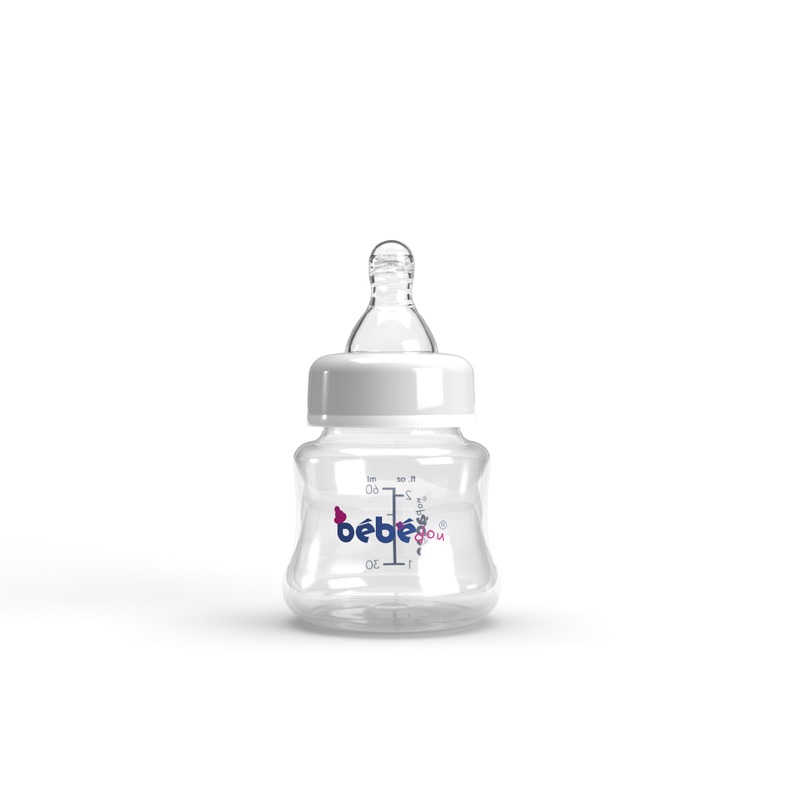 Bebedou Standard Neck Feeding Bottle 60ml 0+  (BBd1131) | Bebedou In Lebanon