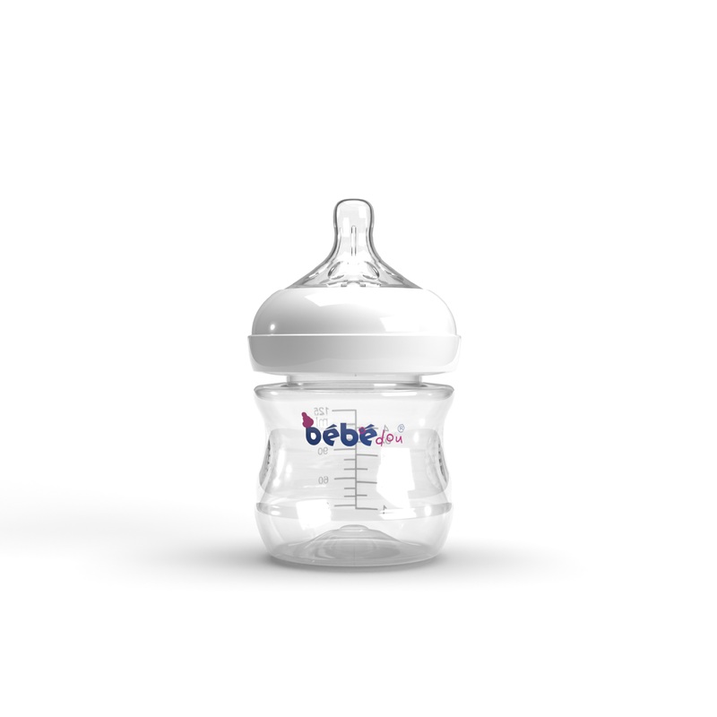 Bebedou Ultra-Wide Neck Feeding Bottle 125ml 0m+ (BBD1111) | Bebedou In Lebanon