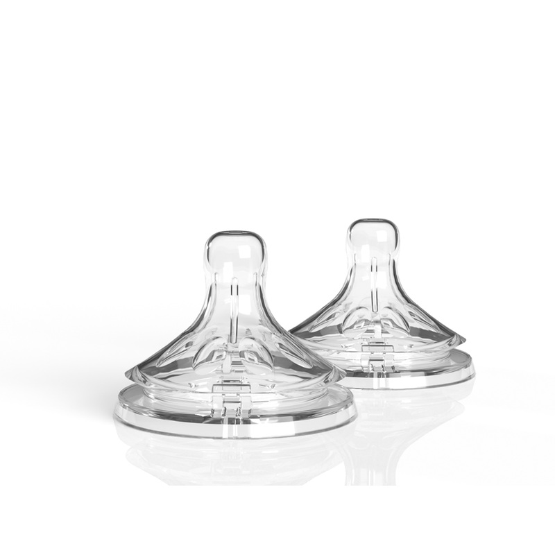 Bebedou Ultra-Wide Neck Silicone Teat x2 (L) 6m+  (BBD2113) | Bebedou In Lebanon