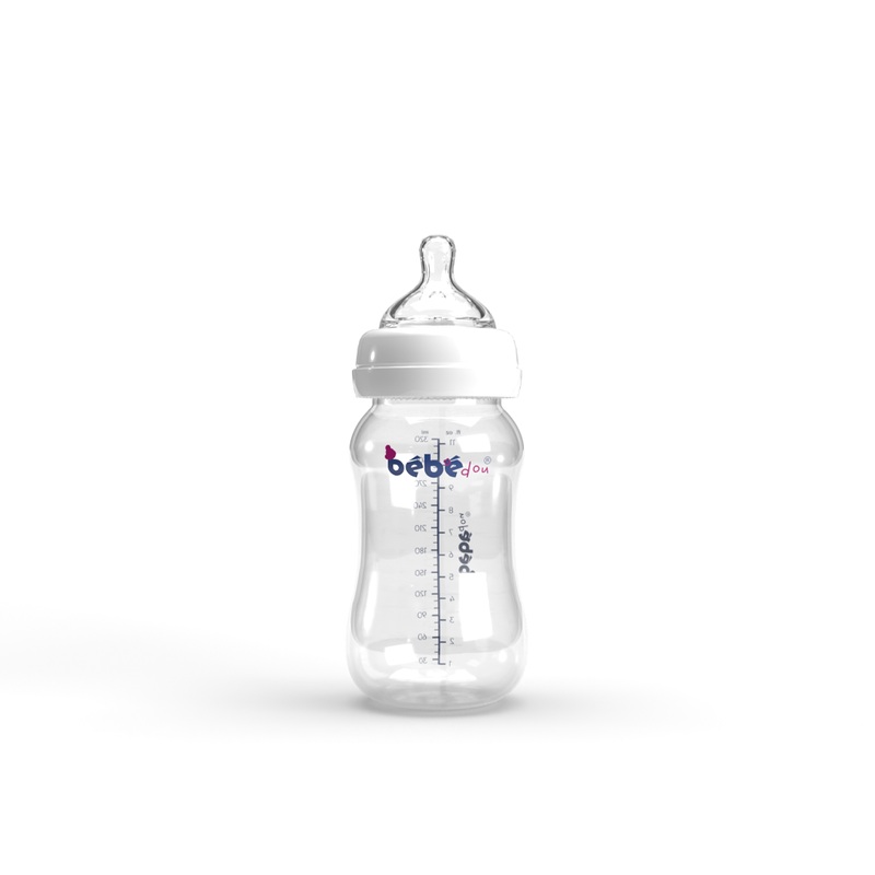 Bebedou Wide Neck Feeding Bottle 320ml 6m+  (BBd1123) | Bebedou In Lebanon