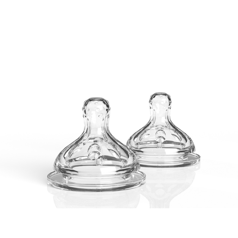 Bebedou Wide Neck Silicone Teat x2 (X) 6m+  (BBD2124) | Bebedou In Lebanon