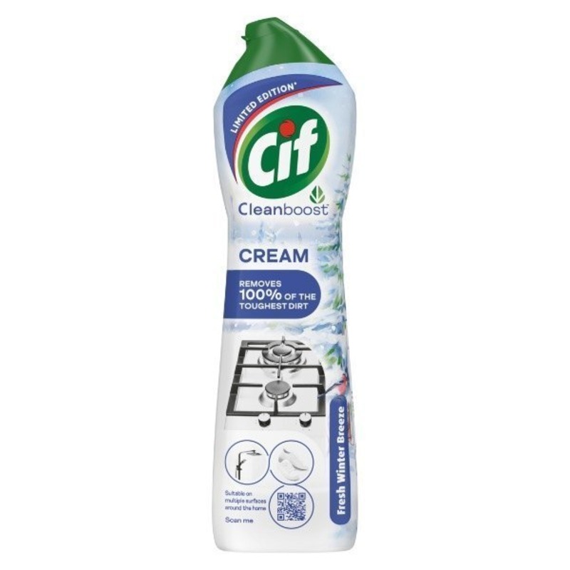Cif Cleanboost Fresh Winter Breeze Cream Cleaner 500ml | Cif In Lebanon