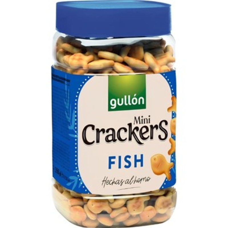 Gullon Mini Crackers Fish 350g | Gullon In Lebanon