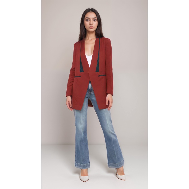 Only Women’s Red Long Blazer |Only in Lebanon