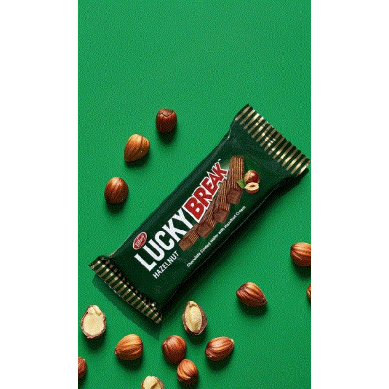 Tiffany Lucky Break Chocolate Coated Wafer With Hazelnut Cream 40g  | Tiffany In Lebanon