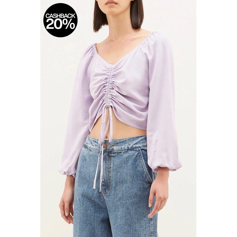 Forever 21 Women’s Dusty Lavender Crop Top |Forever 21 in Lebanon