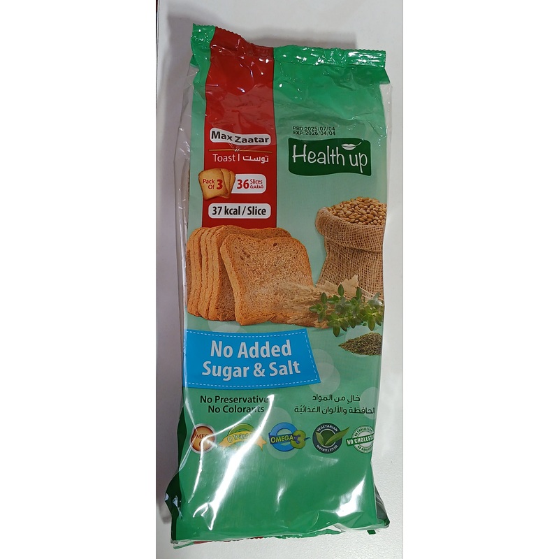 Health Up Max Zaatar Toast 300g | Health Up In Lebanon