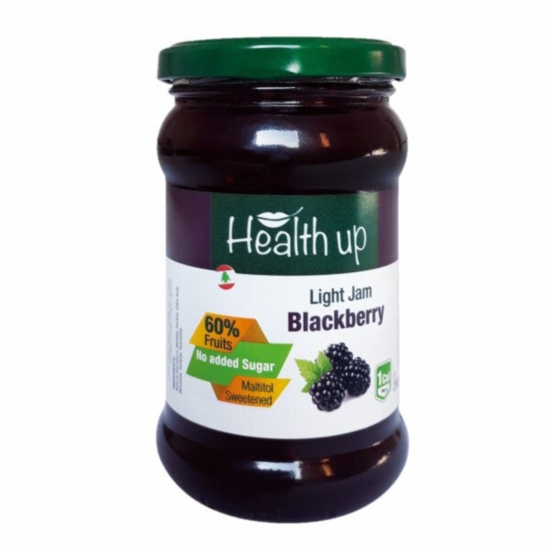 Health Up Sugar Free Blackberry Jam 280g | Health Up In Lebanon