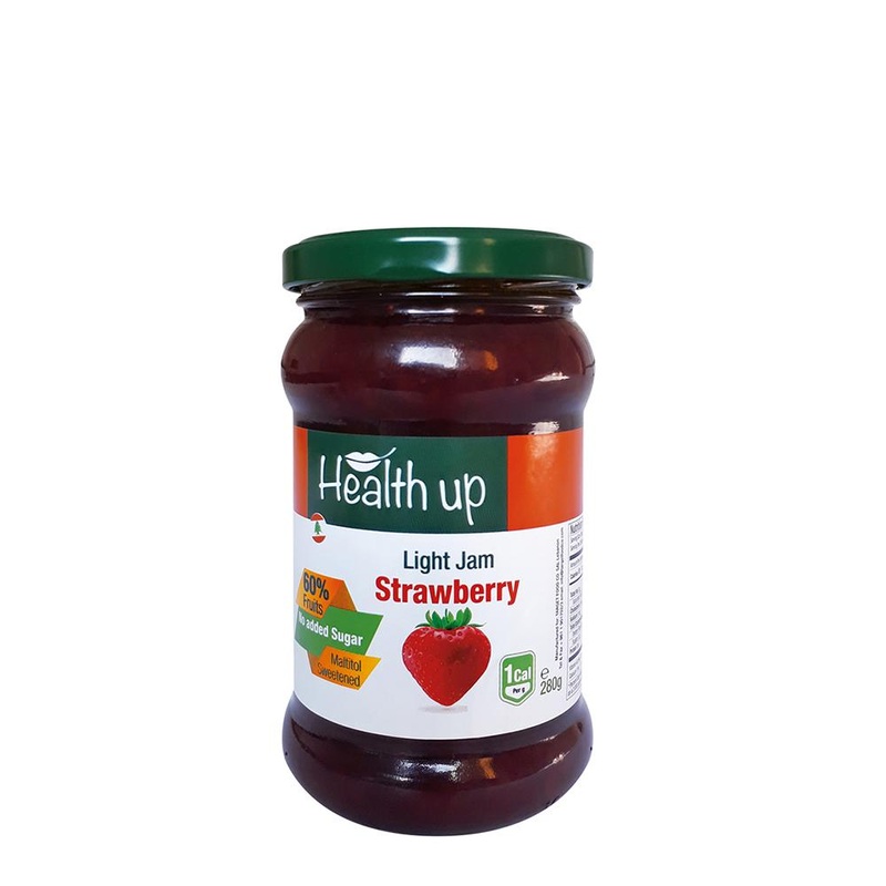 Health Up Sugar Free Strawberry Jam 280gr | Health Up In Lebanon
