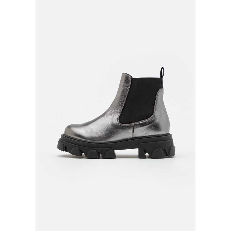 Steve Madden Girl’s Gray Metallic Leather Jmixture Boot |Steve Madden In Lebanon