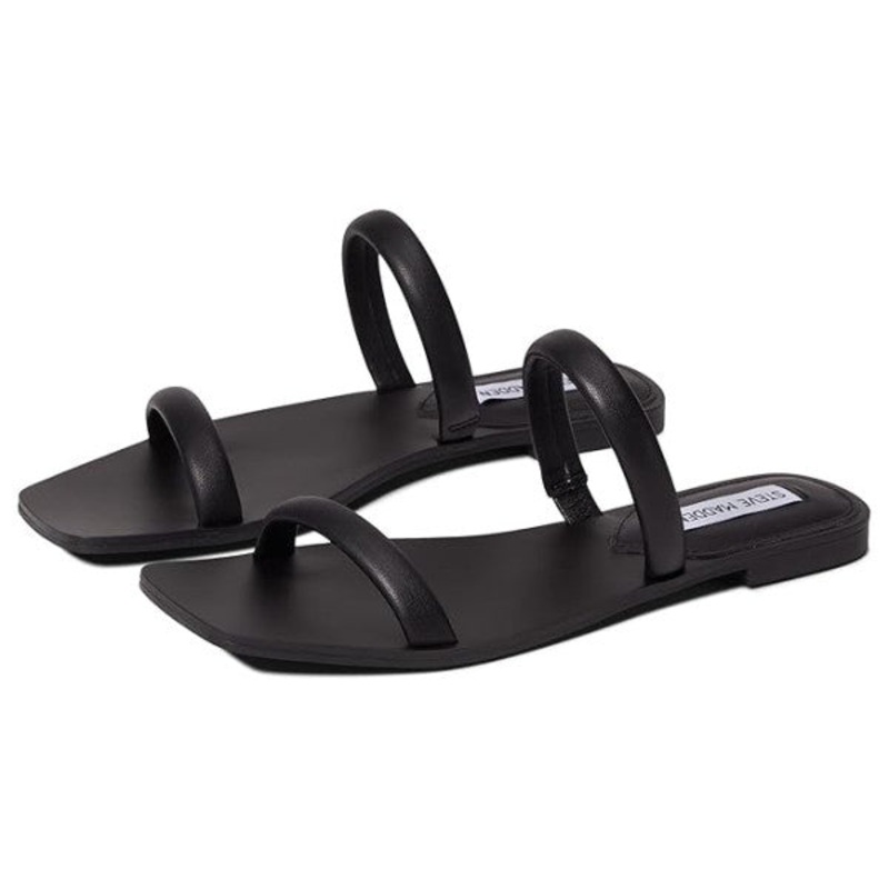 Steve Madden Women’s Black Synthetic Zolie Sandal | Steve Madden In Lebanon