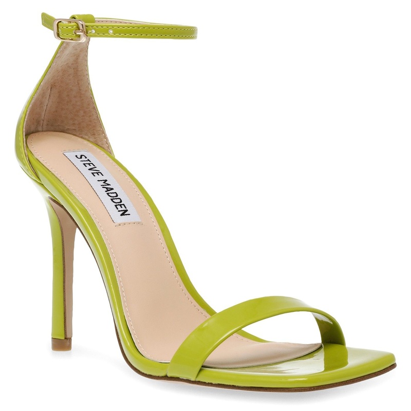 Steve Madden Women’s Lime Patent Uphill Synthetic Heeled Sandal | Steve Madden In Lebanon