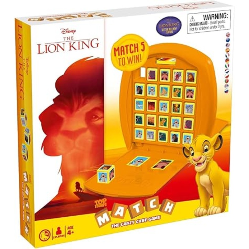 Disney Lion King Top Trumps Match Board Game |Disney In Lebanon