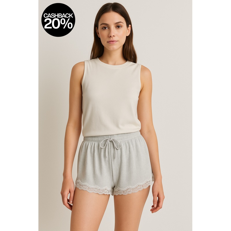 Forever 21 Women’s Gray Sleeping Short |Forever 21 In Lebanon