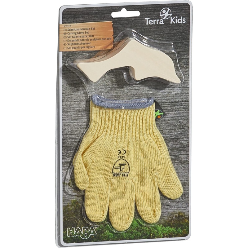 Haba 300318 Terra Kids Carving Glove Set |Haba In Lebanon