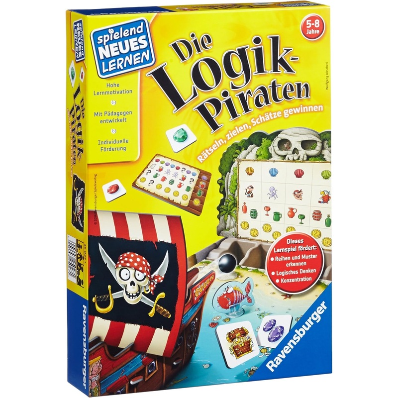 Ravensburger 25027 1 The Logic Pirates Game | Ravensburger In Lebanon