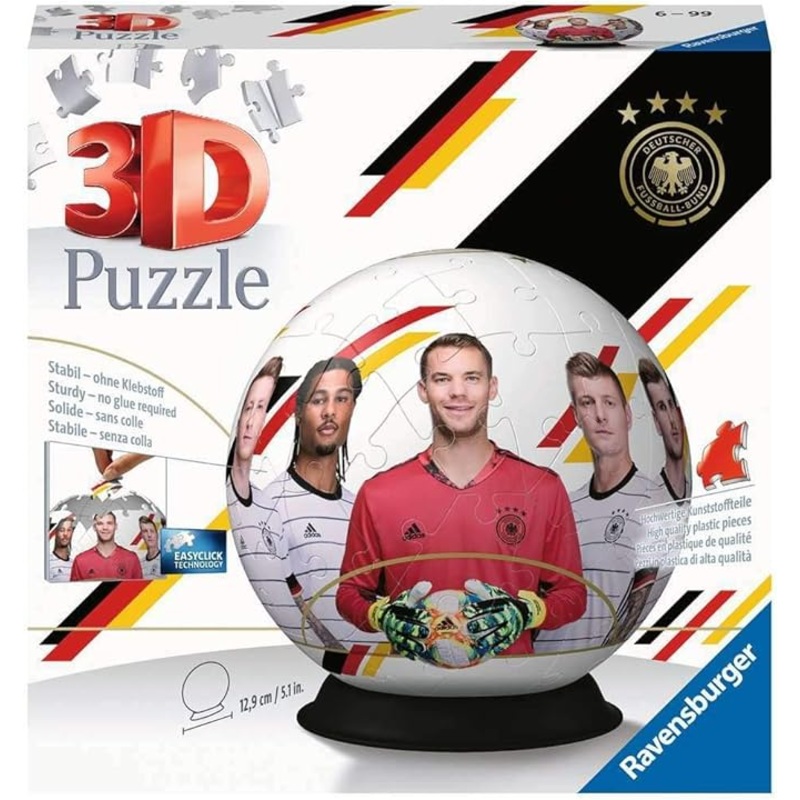 Ravensburger 3D Puzzle Ball The Team – 72 Piece  |Ravensburger In Lebanon