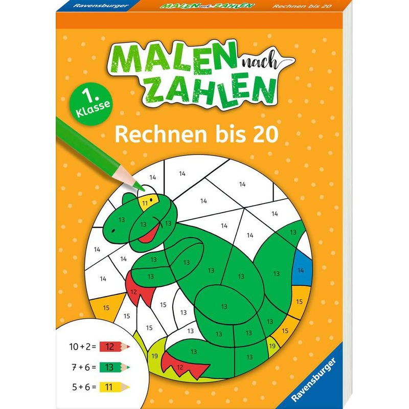 Ravensburger Coloring by Number: Arithmetic up to 20 Coloring Book | Ravensburger In Lebanon