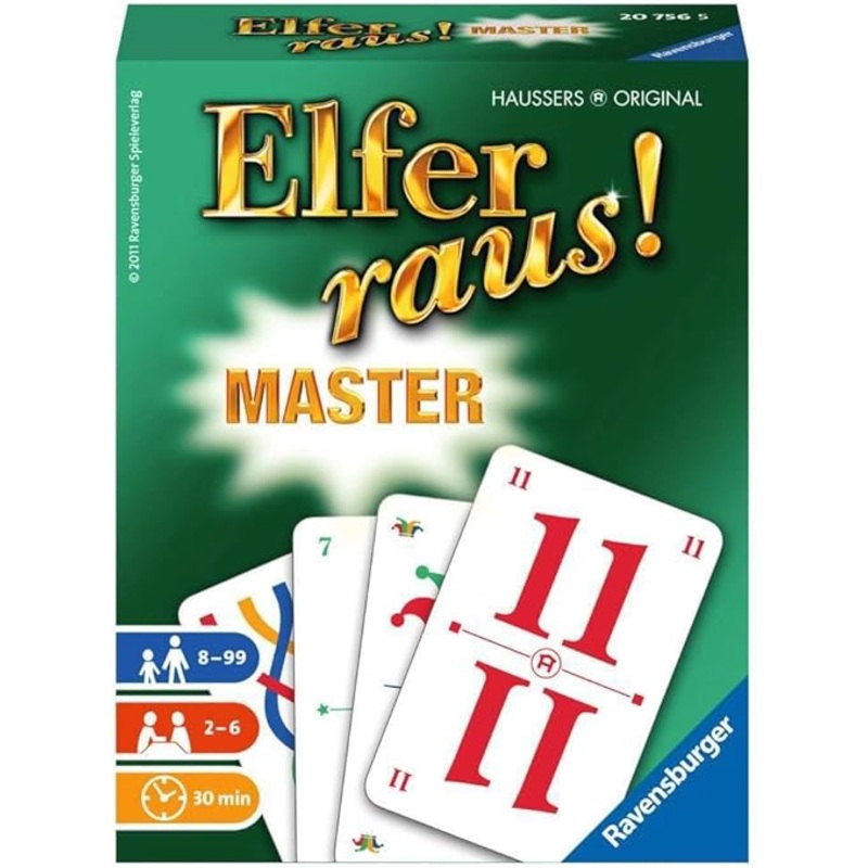 Ravensburger Elfer Raus Master Card Game | Ravensburger In Lebanon