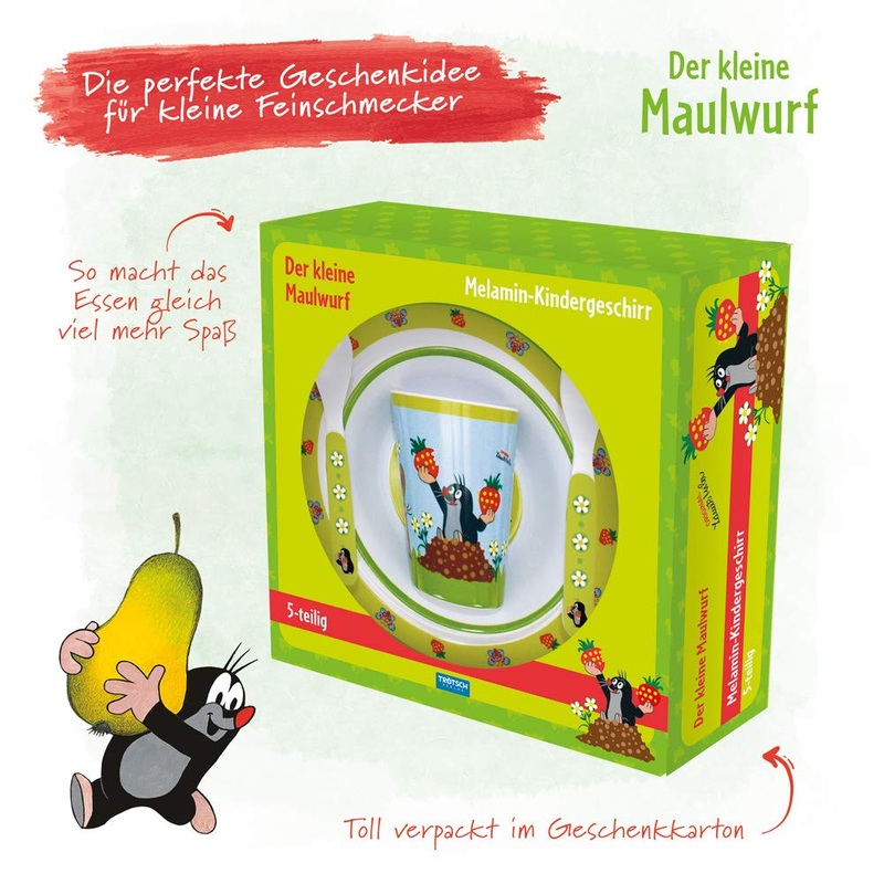 Trotsch Verlag The Little Mole Strawberry Children’s Tableware Set 5-piece|Trotsch Verlag In Lebanon
