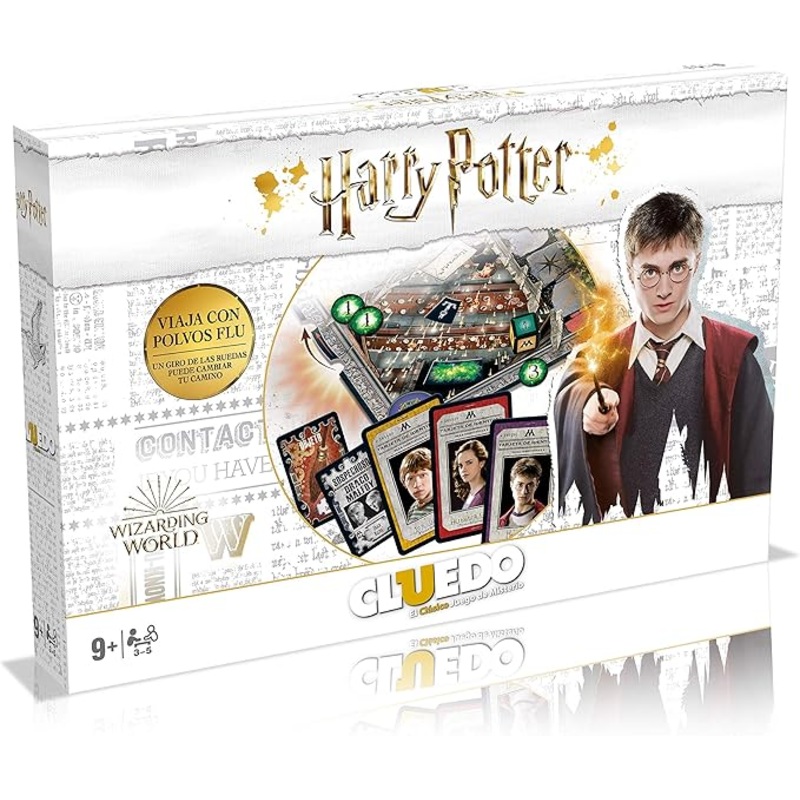 Winning Moves Cluedo Harry Potter Edition White Box Boar Game | Winning Moves In Lebanon