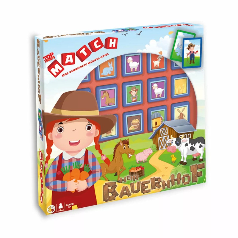 Winning Moves Top Trumps Match My Farm Dice Board Game | Winning Moves In Lebanon