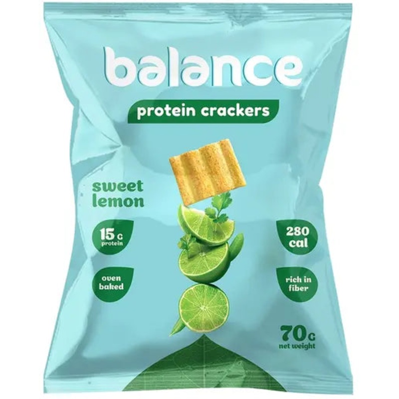 Balance Protein Cracks with Sweet Lemon Flavor 70g | Balance In Lebanon
