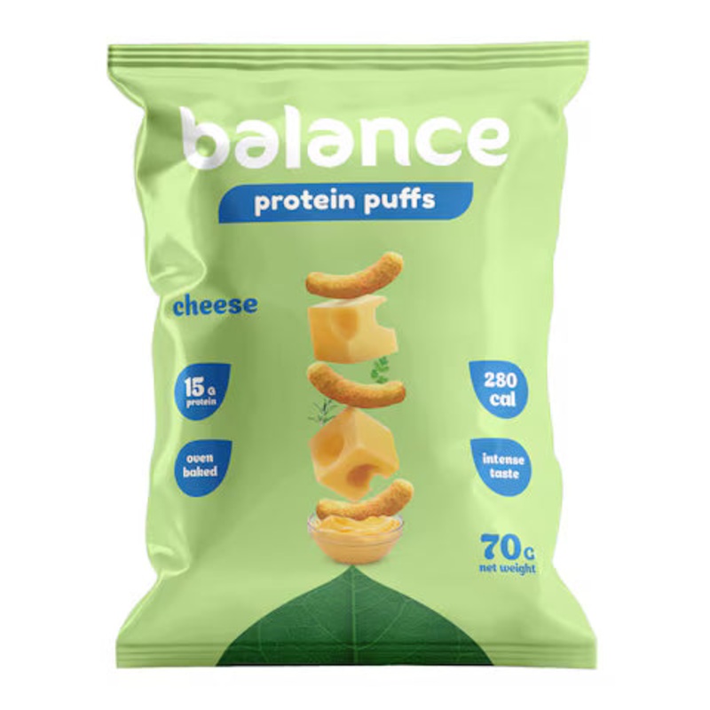 Balance Protein Puffs with Cheese Flavor 70g | Balance In Lebanon