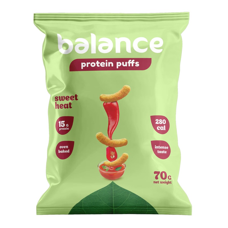 Balance Protein Puffs with Sweet Heat Flavor 70g | Balance In Lebanon