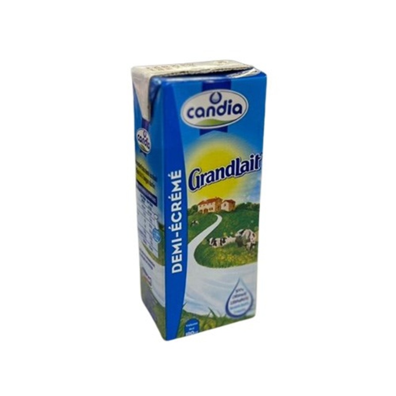 Candia Milk Grandlait Semi-Skimmed 180ml | Candia In Lebanon
