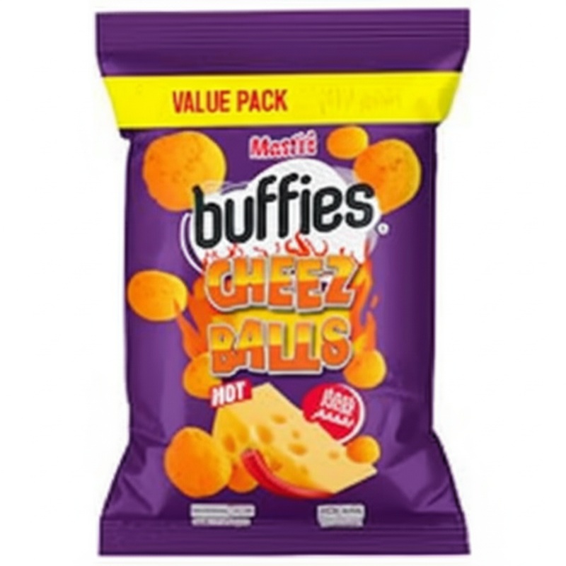 Master Bufffies Cheez Balls Hot 140g | Master In Lebanon