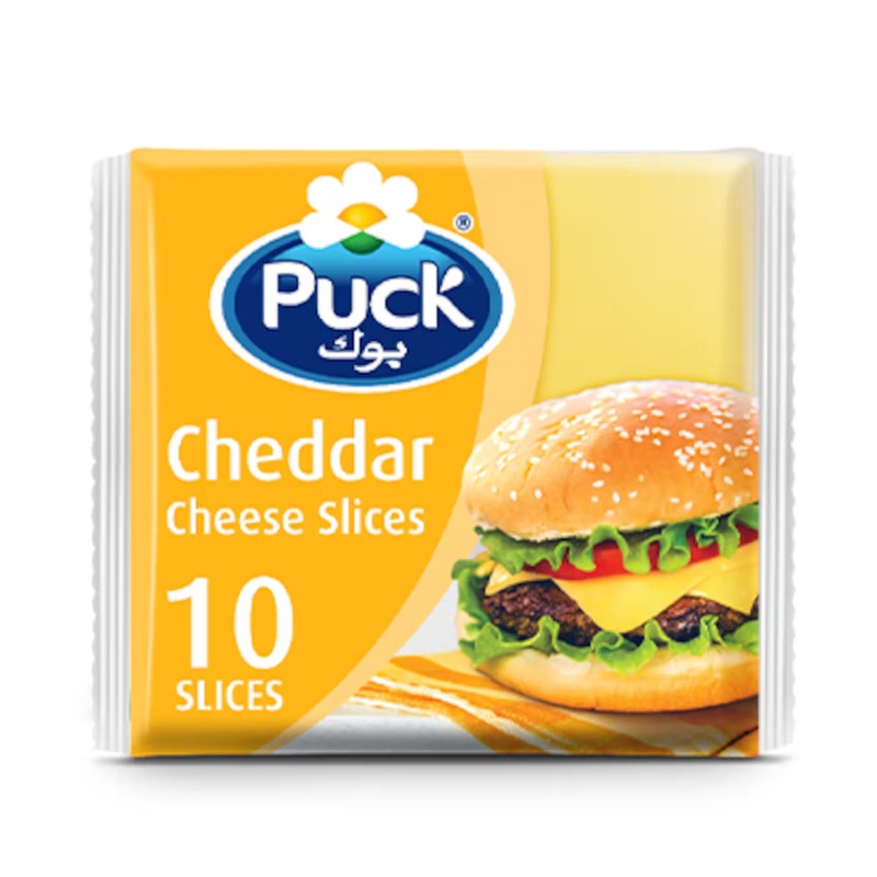 Puck Cheese Slice Cheddar 200g | Puck In Lebanon