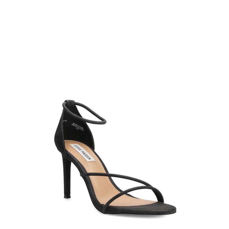 Steve Madden Women’s Black Synthetic Jstop Sandals | Steve Madden In Lebanon