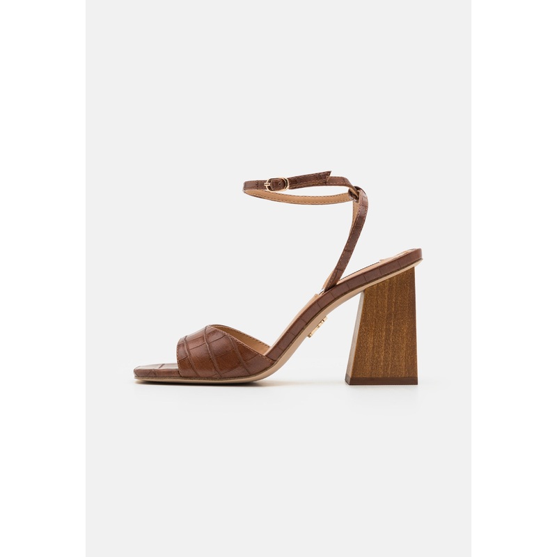 Steve Madden Women’s Brown Synthetic Rozlyn Heeled Sandal |Steve Madden In Lebanon