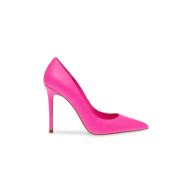 Steve Madden Women’s Pink Leather Evelyn-E Pumps Heels | Steve Madden In Lebanon