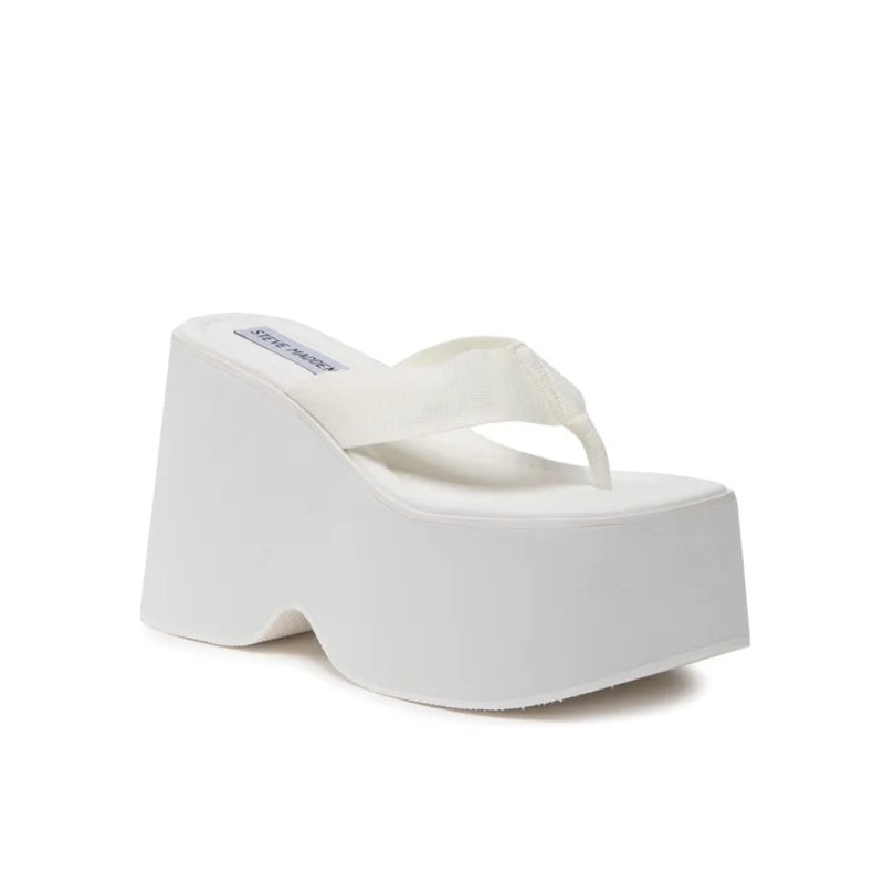 Steve Madden Women’s White GWEN Sandals | Steve Madden In Lebanon