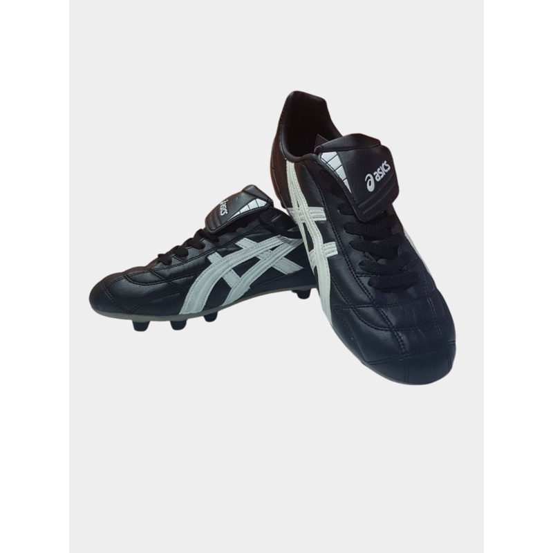 Asics Men’s Black & White Tigre Football Sneakers | Asics In Lebanon