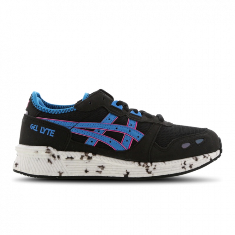 Asics Women’s Black & Blue Hypergel Lyte Sneakers | Asics In Lebanon