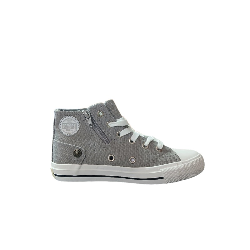 Carrera Kids Gray Nirvana Hi Sneakers |Carrera In Lebanon