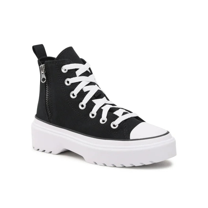 Converse Kid’s Black Chuck Taylor All Star Ctas Lugged Lift HI Sneakers |Converse In Lebanon