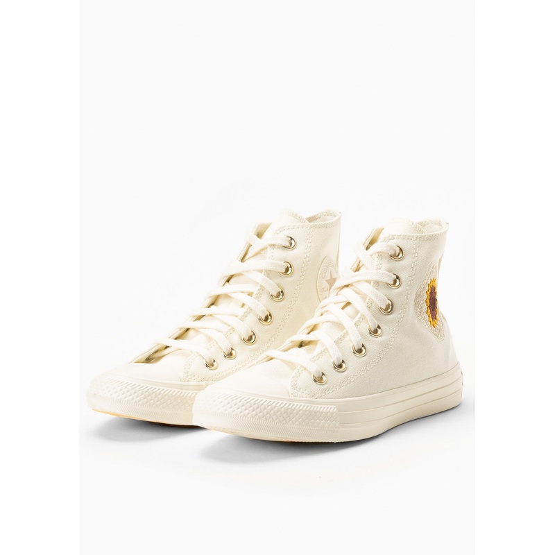 Converse Unisex Egret Light Gold Taylor All Star HI Sneakers | Converse In Lebanon
