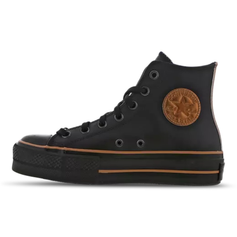 Converse Women’s Black Leather Chuck Taylor All Star Hi Sneakers |Converse In Lebanon