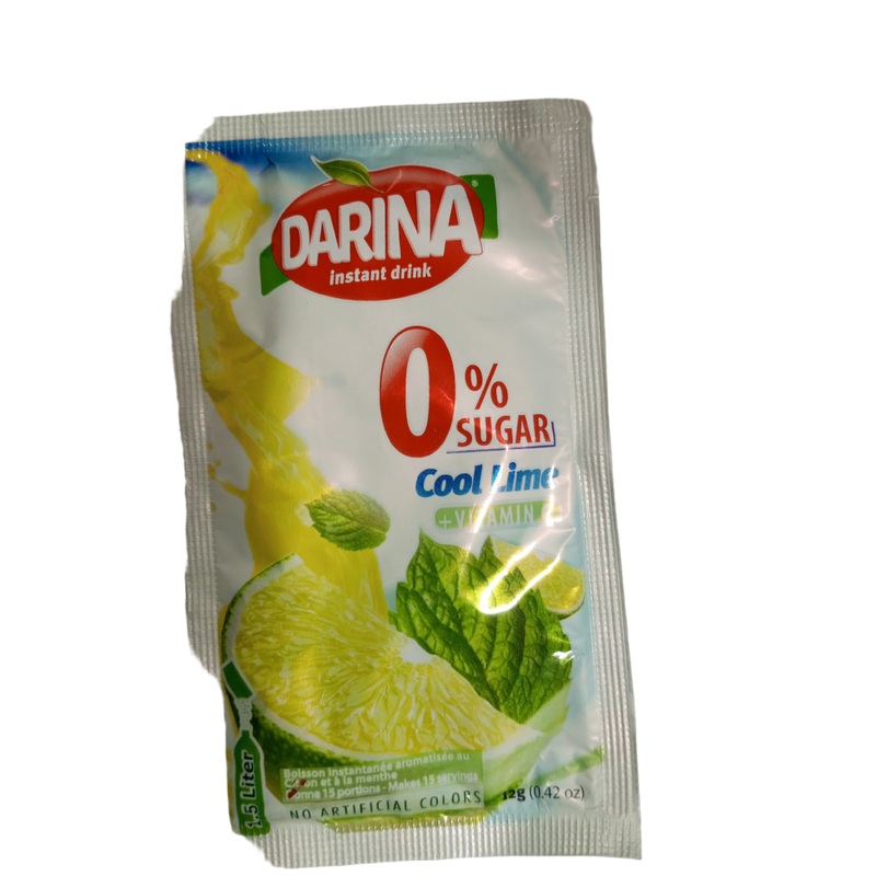 Darina 0% Sugar Instant Cool Lime Juice 12g | Darina In Lebanon
